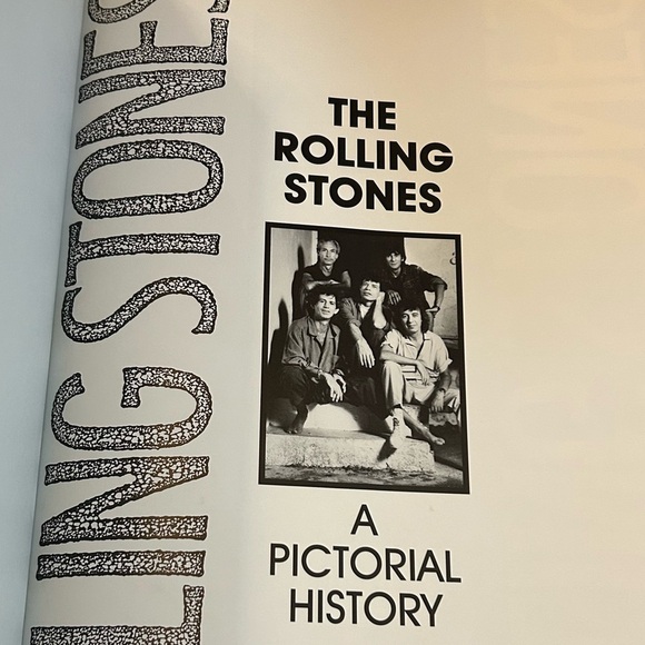 Rolling Stones A Pictorial History Book - Picture 6 of 6